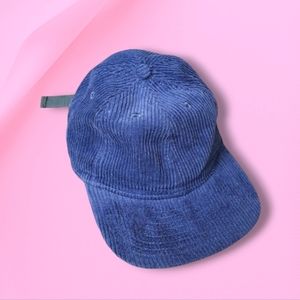 Madewell by J. Crew | Navy Blue Curduroy Adjustable Unisex Baseball Cap